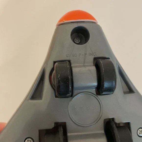 Fisher-Price 1988 Go Go Gear astronaut 1993 Flip Track space shuttle play set - Picture 6 of 6